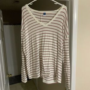 Women’s long sleeved plush knit tee